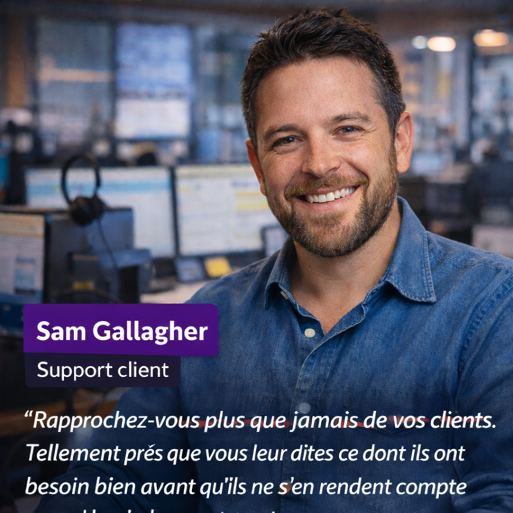 Sam Gallagher Support client