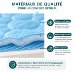 Matelas rafraîchissant pour animaux de compagnie