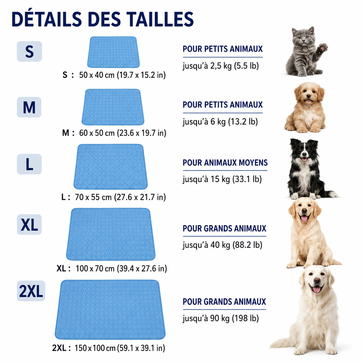 Tapis rafraîchissant pour chien et chat – Image 2
